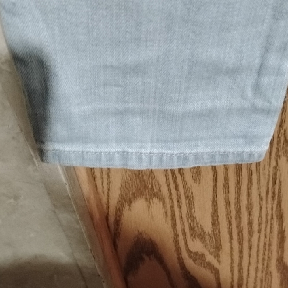 LC Lauren Conrad Light Blue Gabby Roll Cuff Ankle Jeans - Picture 7 of 8